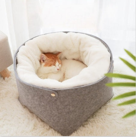 Why Your Cat Deserves the Ultra-Soft Plush Donut Cat Bed