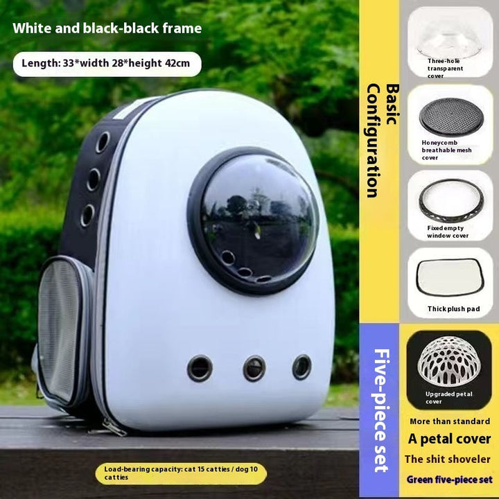 Explore the Universe with Your Pet: The Plus-Sized Space Capsule Backpack