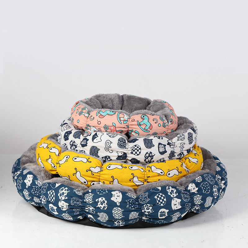 Why Your Pet Deserves the Round Calming Donut Bed