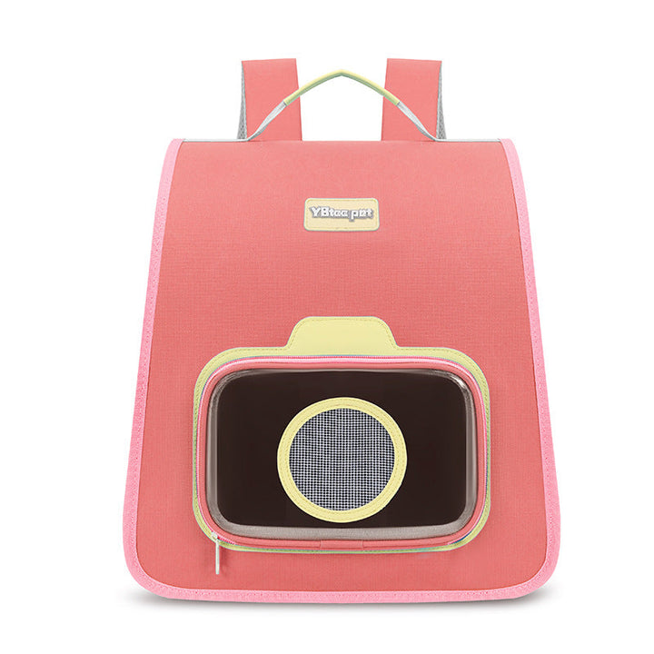 Portable Pet Backpack – Travel Bag for Dogs & Cats