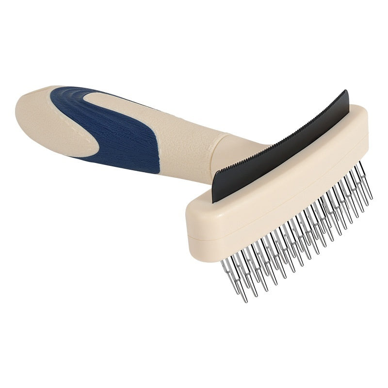 Pet Grooming Brush for Hair Removal and Fur Detangling