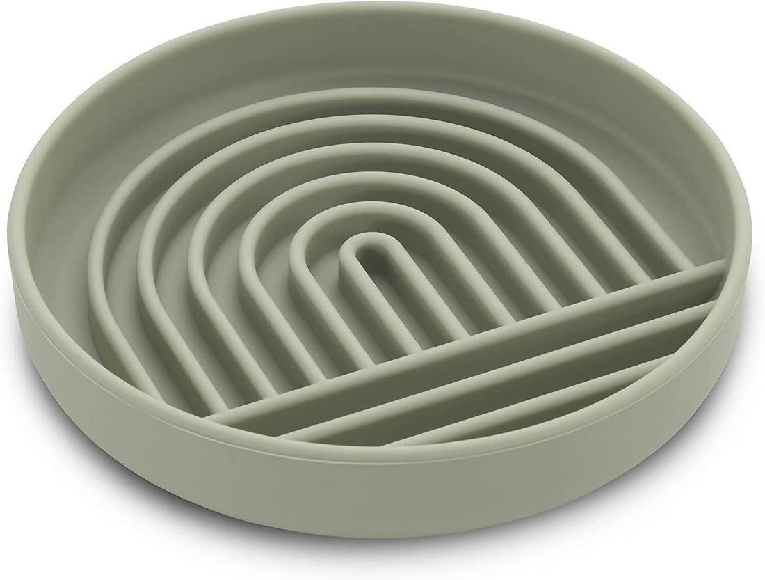 Simple Fashion Slow Feeding Bowl for Cats & Dogs
