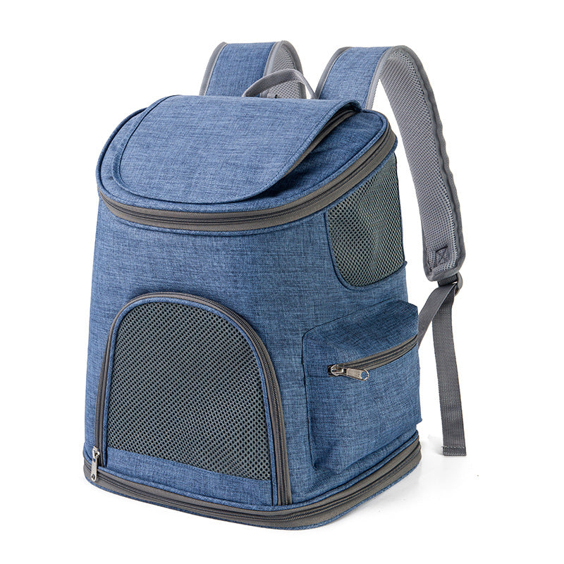 Oxford Cloth Portable Dog Backpack for Shoulder Carrying Pets