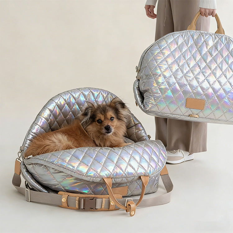 Foldable Portable Pet Carrier for Cats and Small Dogs