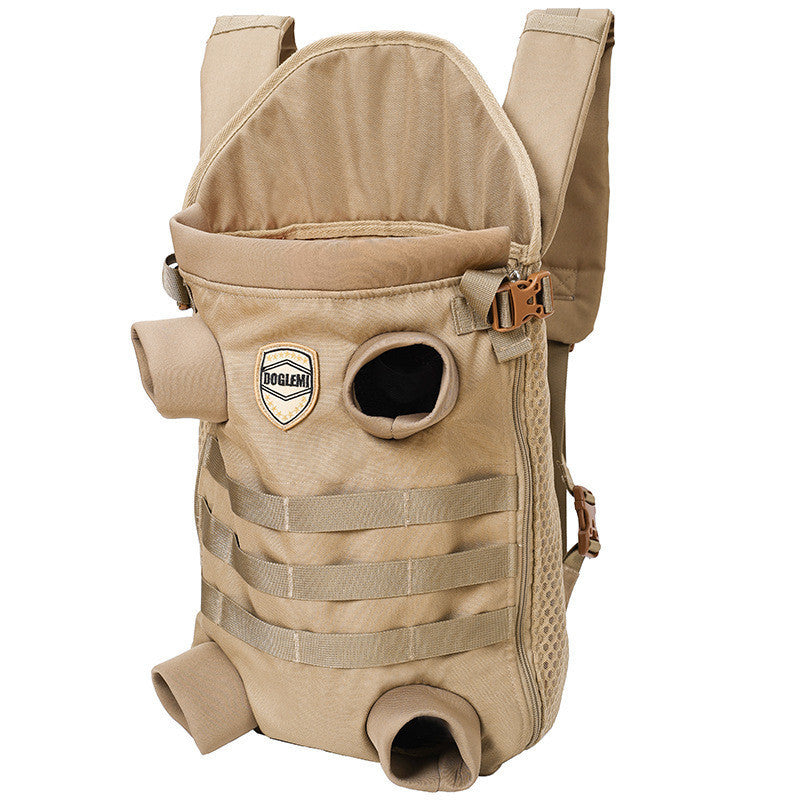 Breathable Backpack for Medium-Sized Dogs, Comfortable and Portable