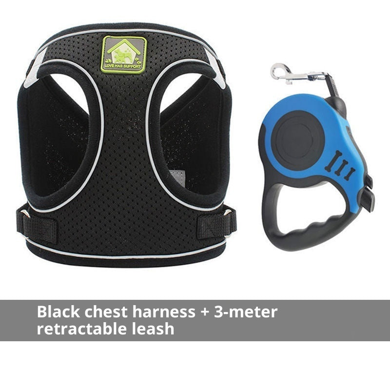 Breathable Anti-Escape Vest and Leash for Safe Cat Walking