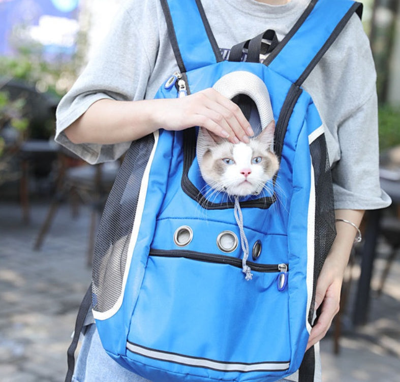 Portable Cat Backpack for Safe and Comfortable Outings