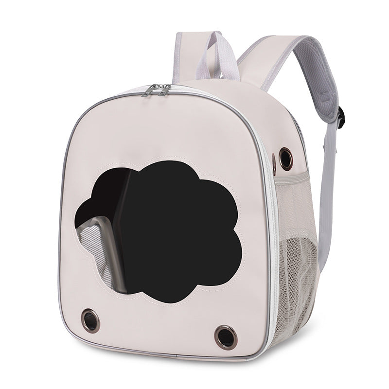 Large-Capacity Portable Space Capsule Backpack for Pets