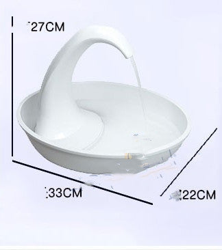 Flowing Water Pet Fountain for Cats & Dogs