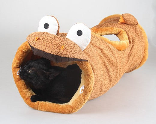 Cartoon Animal Ring Paper Cat Tunnel Toy