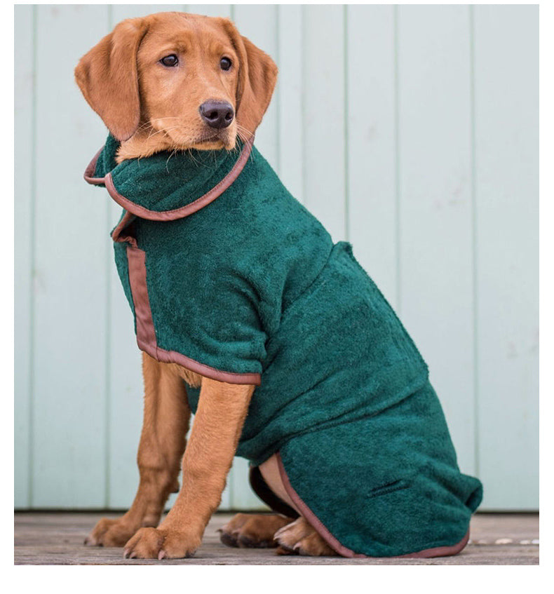 Quick-Dry Absorbent Pet Bath Towel