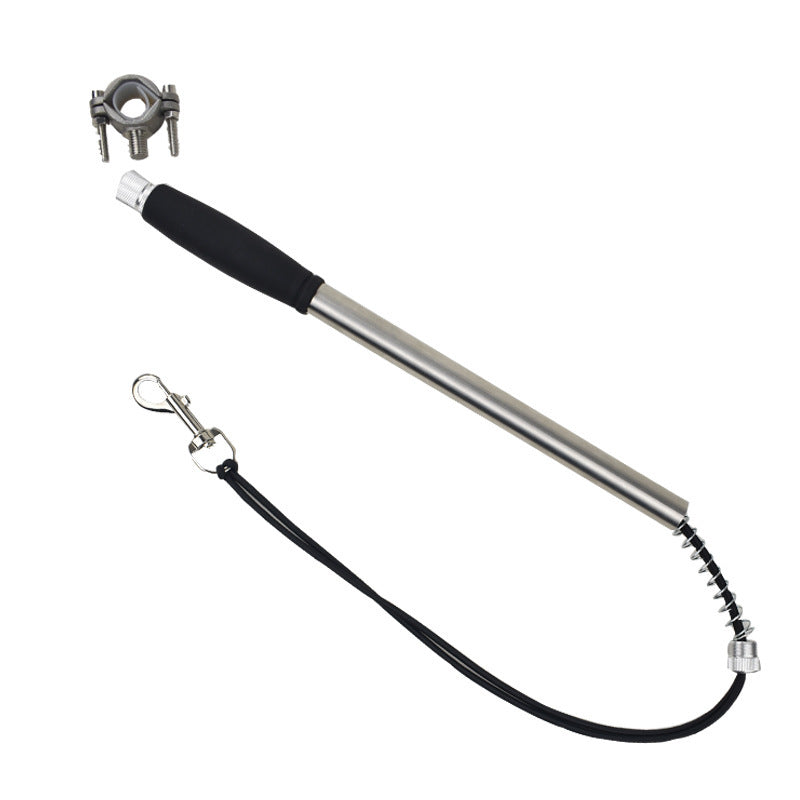 Stainless Steel Bike Leash for Safe Dog Walking and Cycling