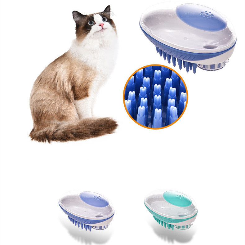 Pet Massage and Hair Removal Bath Brush for Grooming
