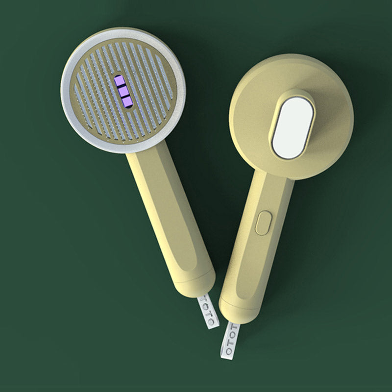 Hoopet 2-in-1 Pet Grooming Comb with UVC Detection Lamp