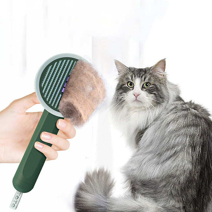 Hoopet 2-in-1 Pet Grooming Comb with UVC Detection Lamp