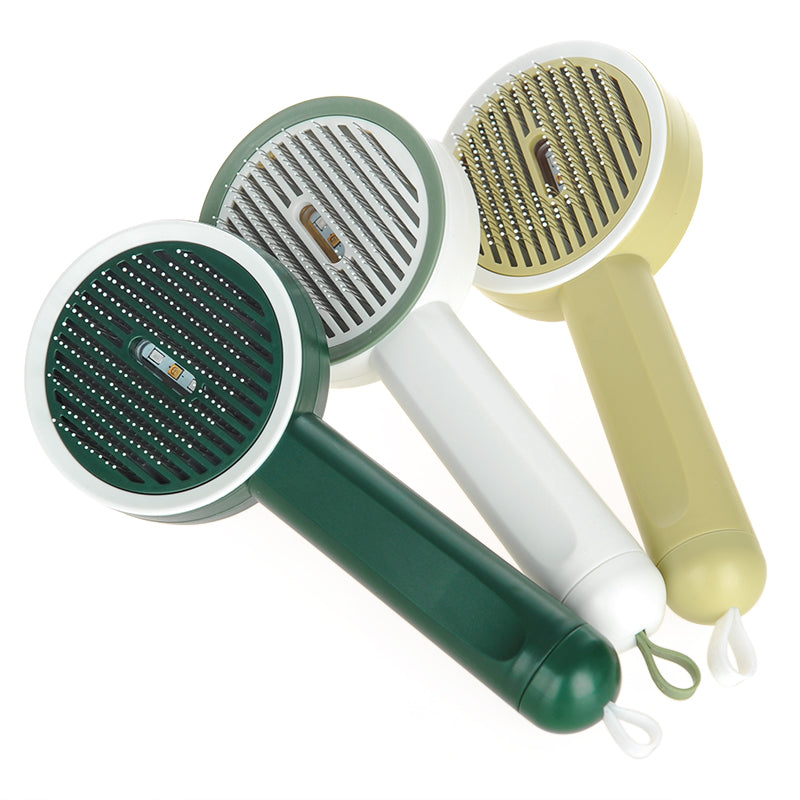 Hoopet 2-in-1 Pet Grooming Comb with UVC Detection Lamp