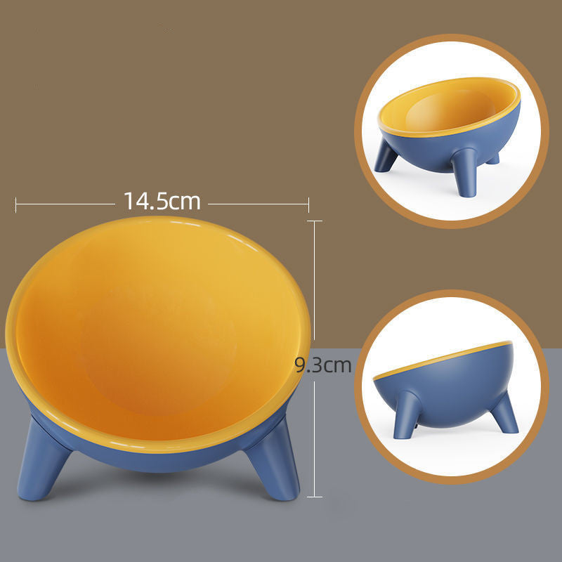 Nordic-Style Raised Pet Feeding Bowl with Stand for Cats & Dogs