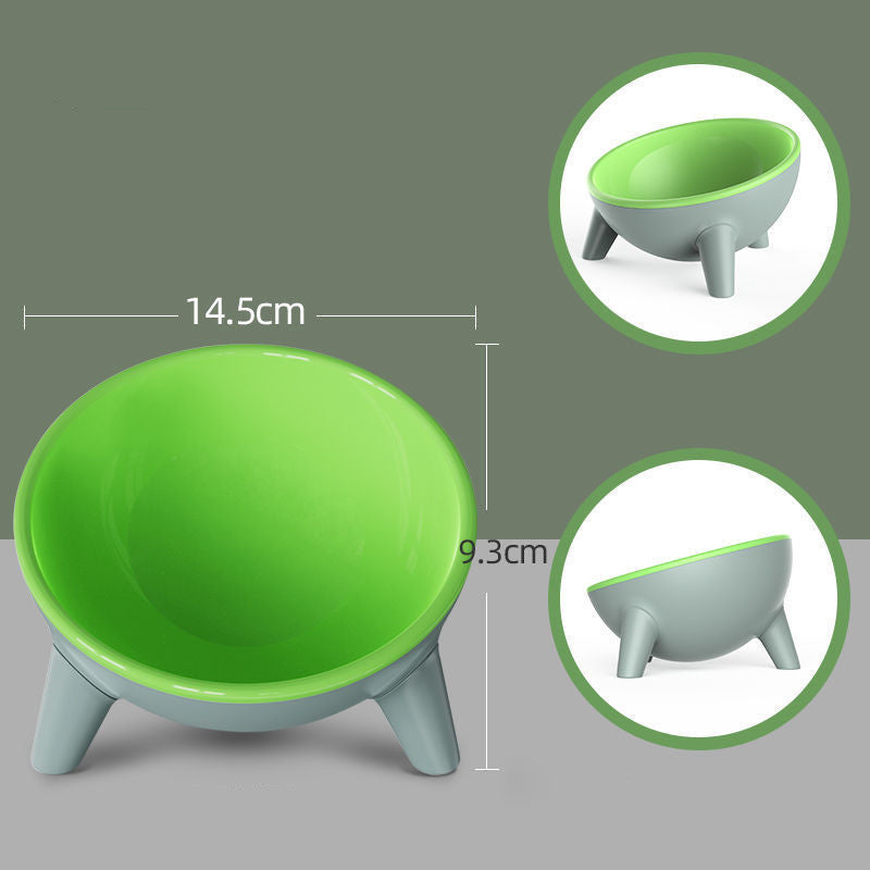 Nordic-Style Raised Pet Feeding Bowl with Stand for Cats & Dogs