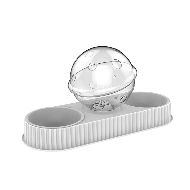 Automatic Plastic Pet Water & Food Feeder for Cats & Dogs