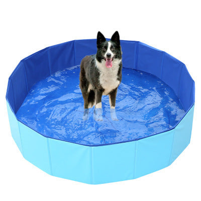 Folding Pet Wading Pool Bath Tub