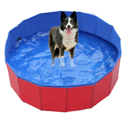 Folding Pet Wading Pool Bath Tub