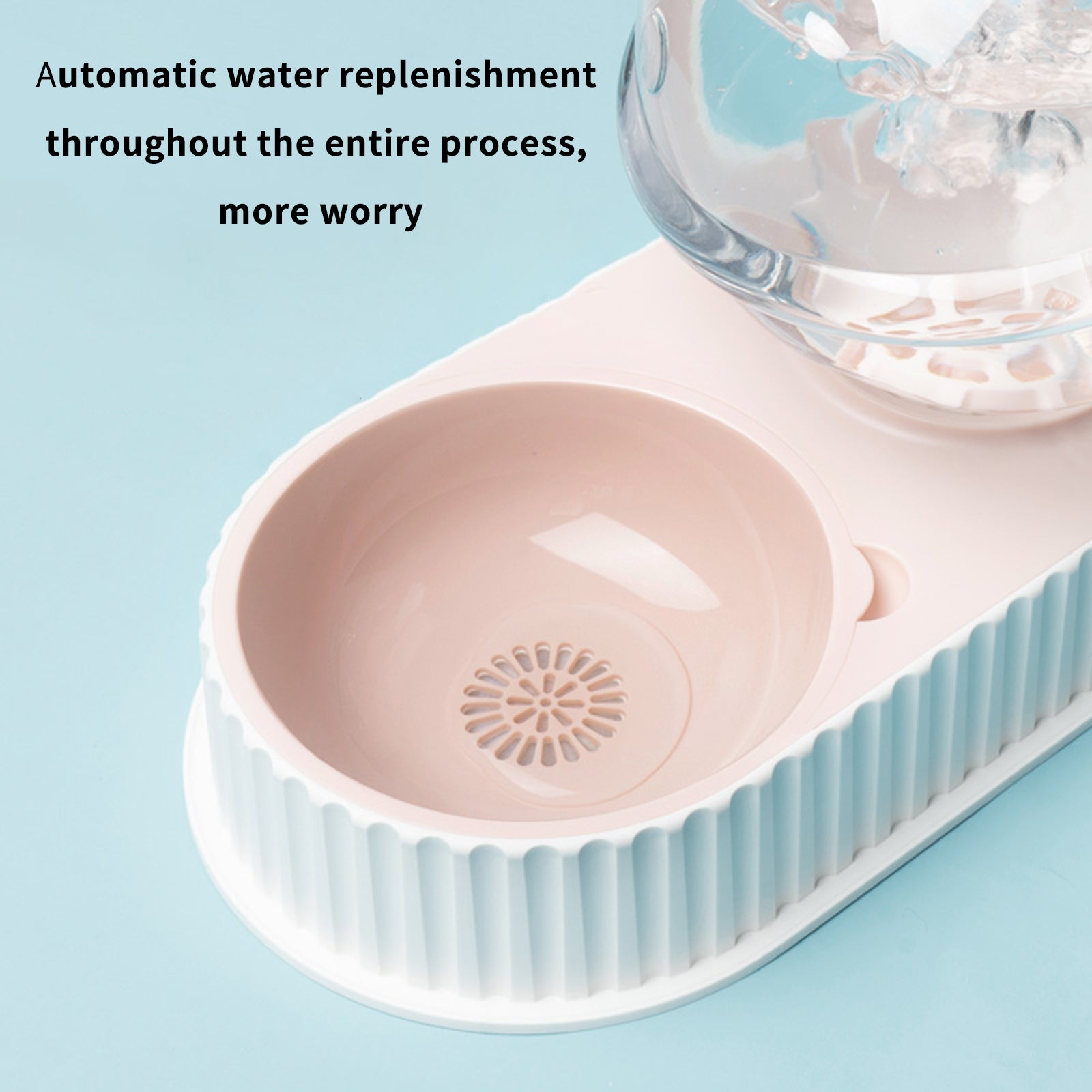 Automatic Plastic Pet Water & Food Feeder for Cats & Dogs