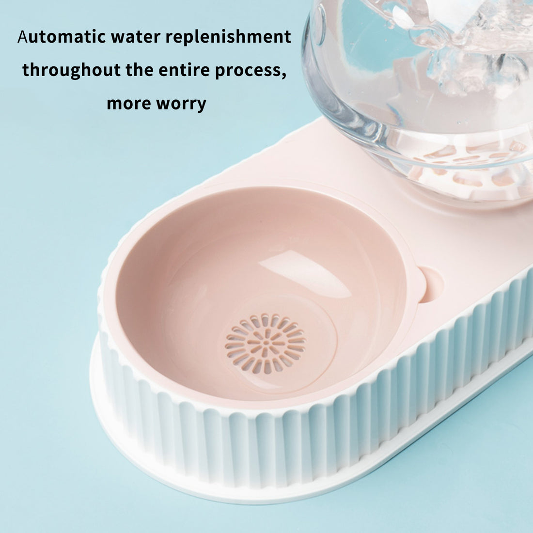 Automatic Plastic Pet Water & Food Feeder for Cats & Dogs