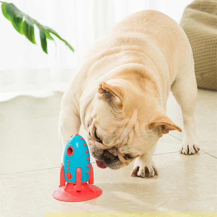 Rocket Dog Bite-Resistant Food Dispensing Toy
