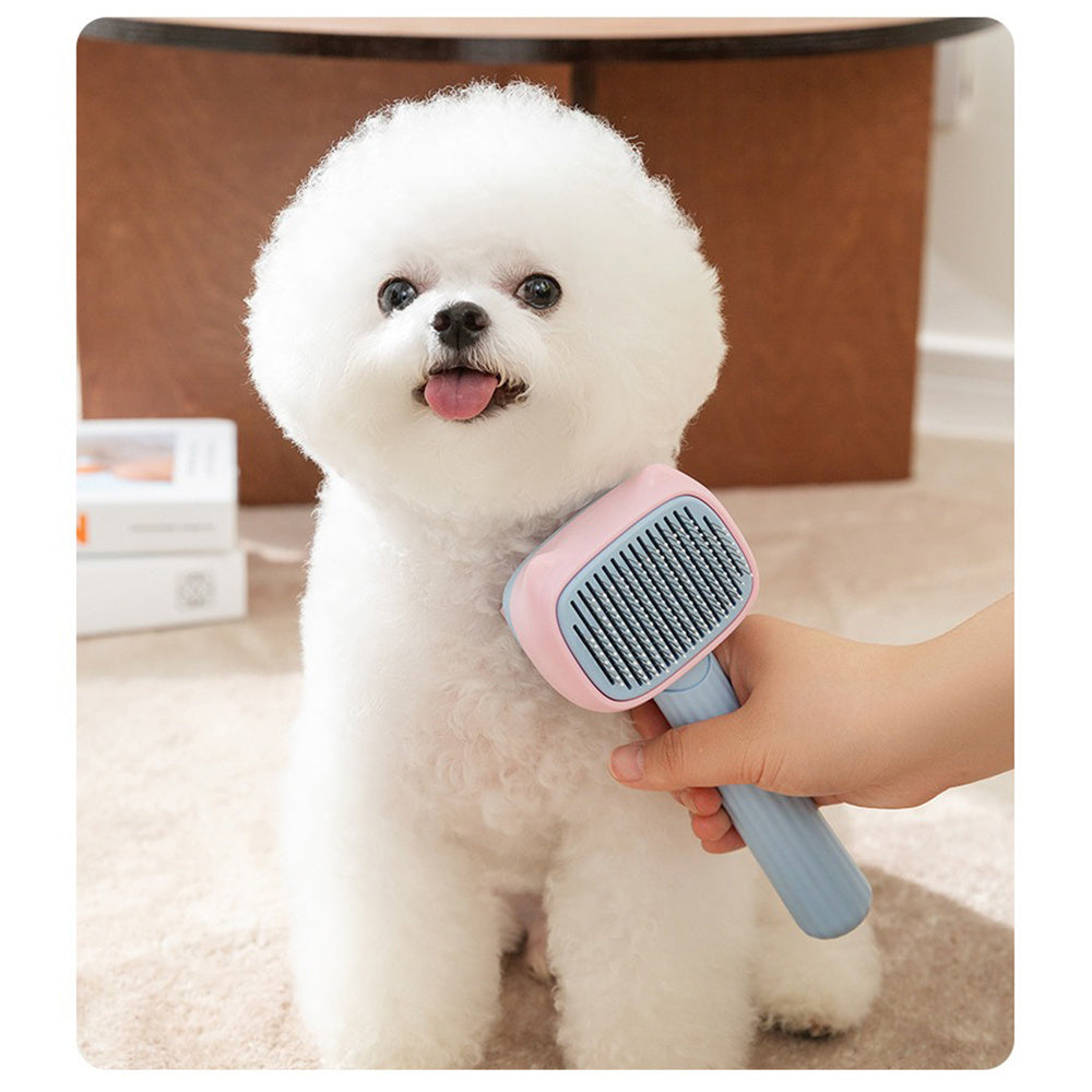 Pet Deshedding Grooming Brush for Dogs and Cats, Dematting Tool