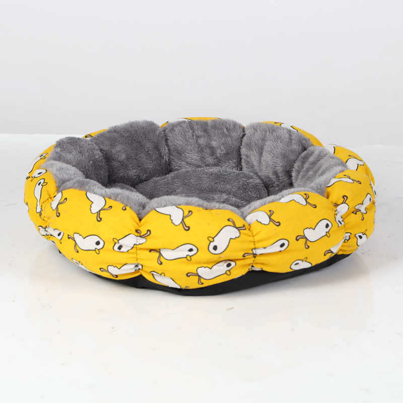 Round Calming Donut Bed for Cats & Small Dogs
