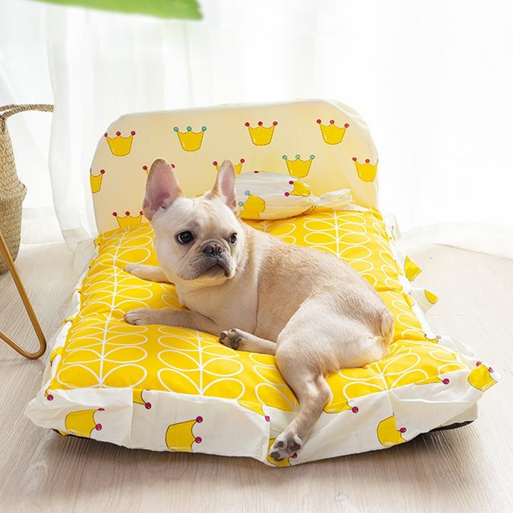 Teddy Small Dog Plush Bed