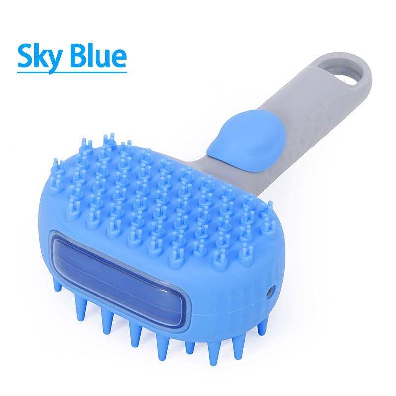 Pet Shower Brush for Dog Bath and Hair Cleaning