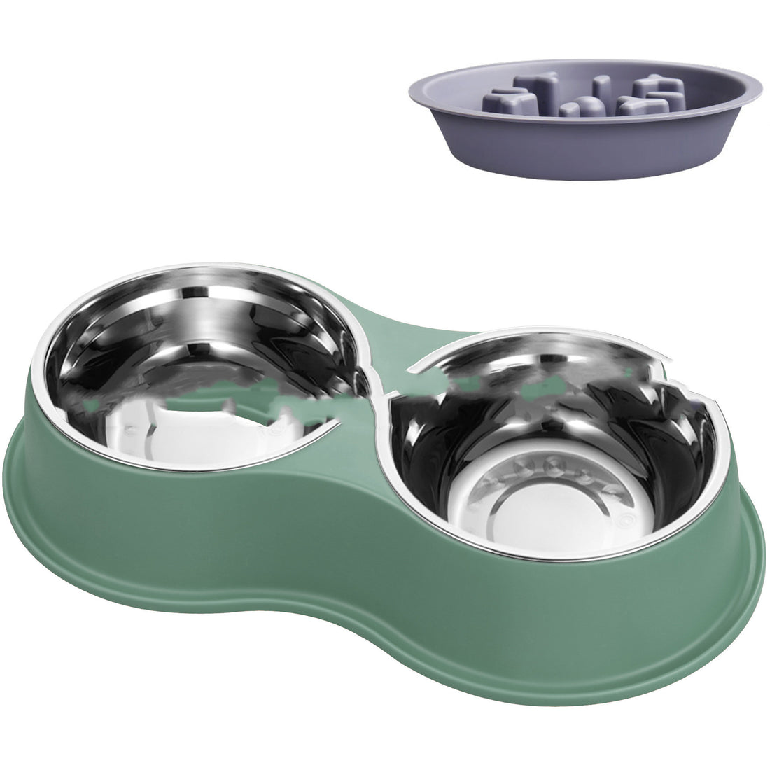 Removable Slow Feeding Bowl for Cats & Dogs