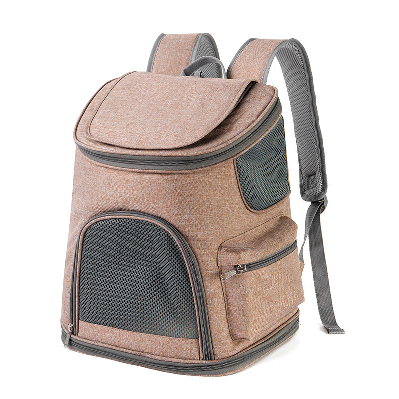 Oxford Cloth Portable Dog Backpack for Shoulder Carrying Pets