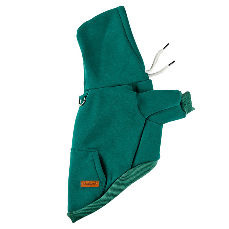 Simple Hooded Fashion Sweater for Dogs