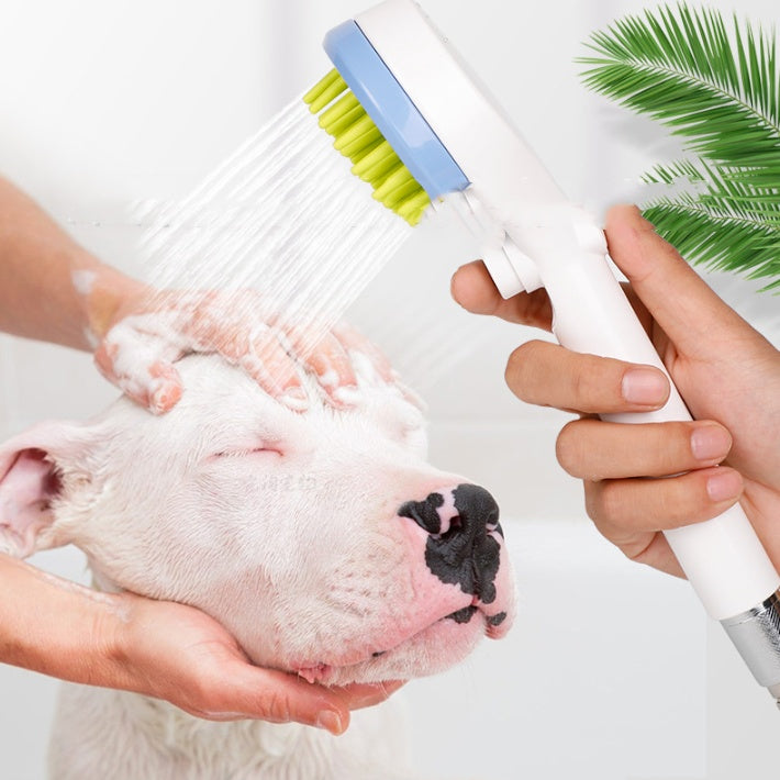 Pet Bath Massage Comb and Cleaning Brush for Cats and Dogs