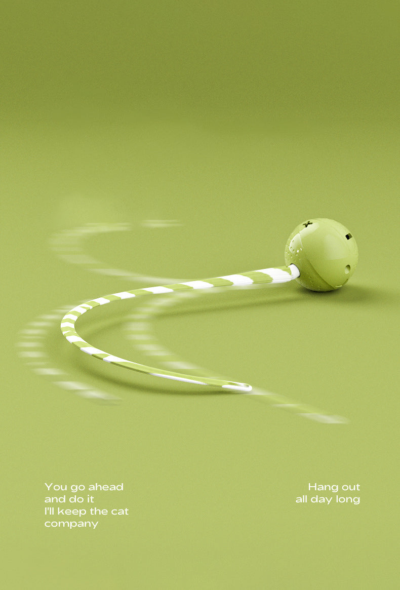 Interactive Electric Cat Ball Toy with Touch Sensor