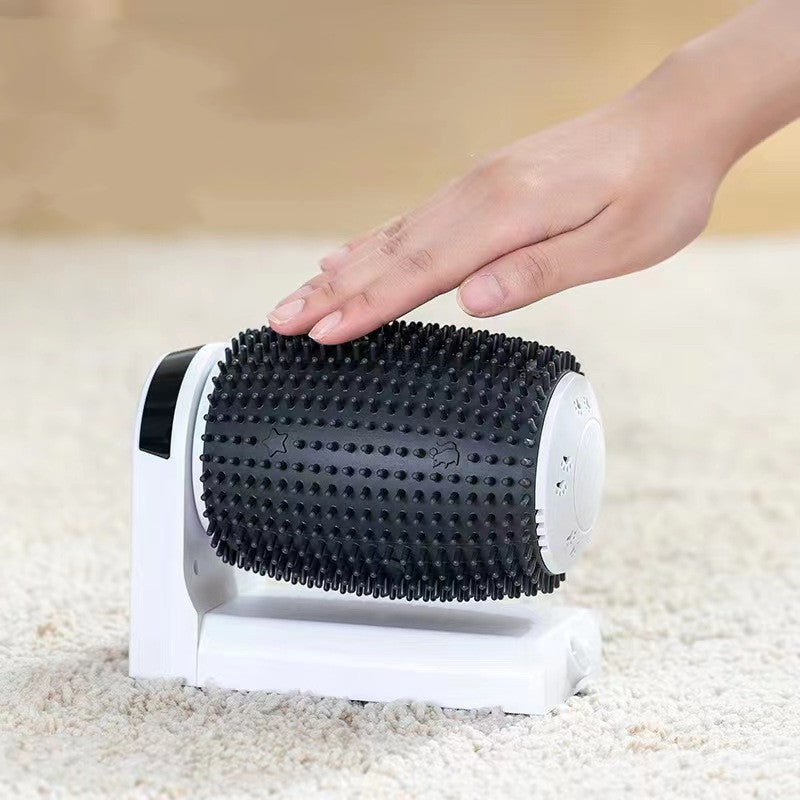 Automatic Cat Self Groomer Corner Brush Soft Scratcher