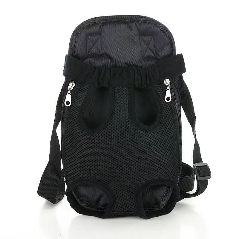 Breathable Adjustable Dog Carrier Backpack for Small Dogs Hiking Travel
