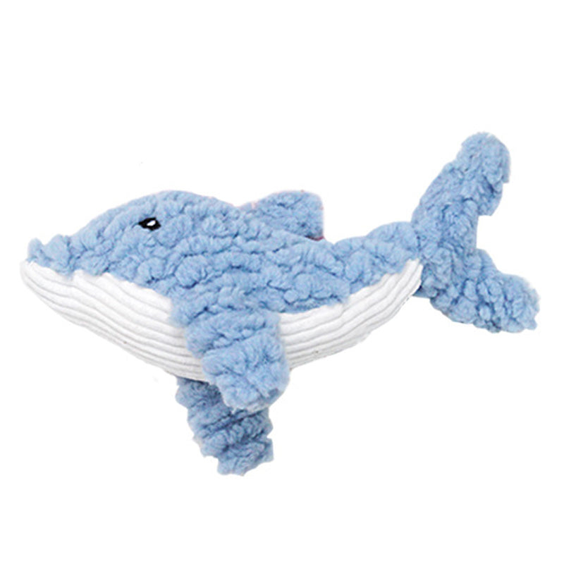 Plush Animal-Shaped Bite-Resistant Squeaky Dog Toy