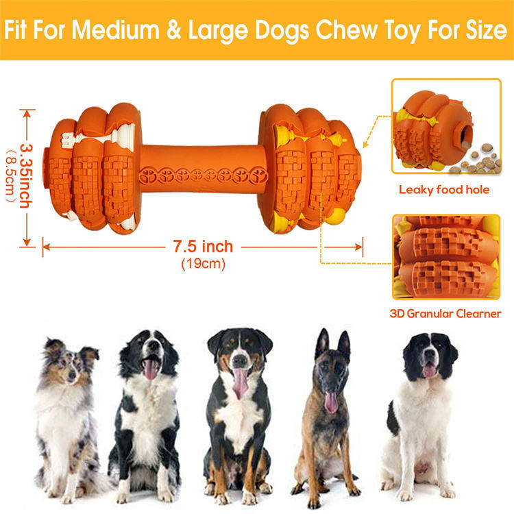 Durable Food-Grade Chew Toy for Medium & Large Dogs