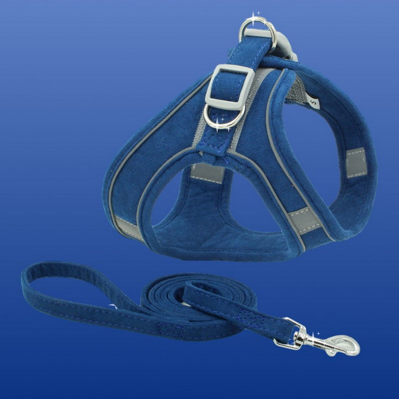 Vest-Style Cat Leash with Chest Harness for Secure Walking
