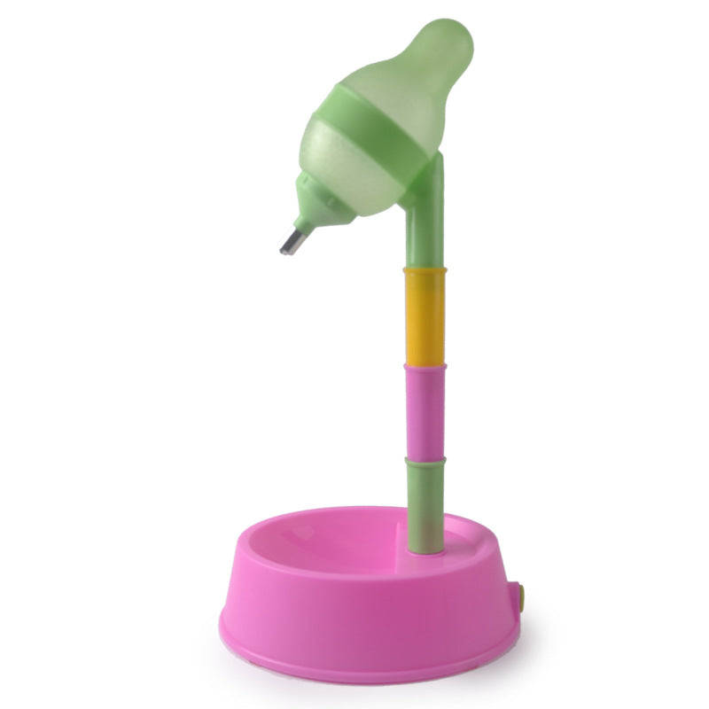 Automatic Adjustable Height Pet Water Dispenser & Feeder Bowl