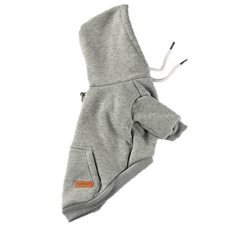 Simple Hooded Fashion Sweater for Dogs