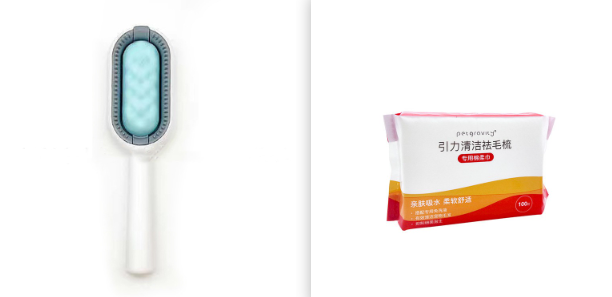 Dematting Pet Grooming Brush for Dogs and Cats Hair Removal