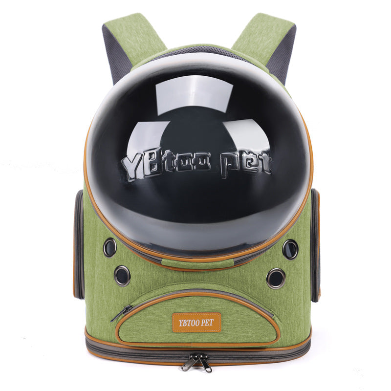 Transparent Large-Capacity Portable Pet Backpack for Cats and Small Dogs