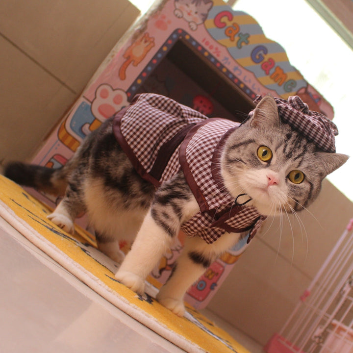 Detective Cloak & Hat Costume for Cats & Dogs