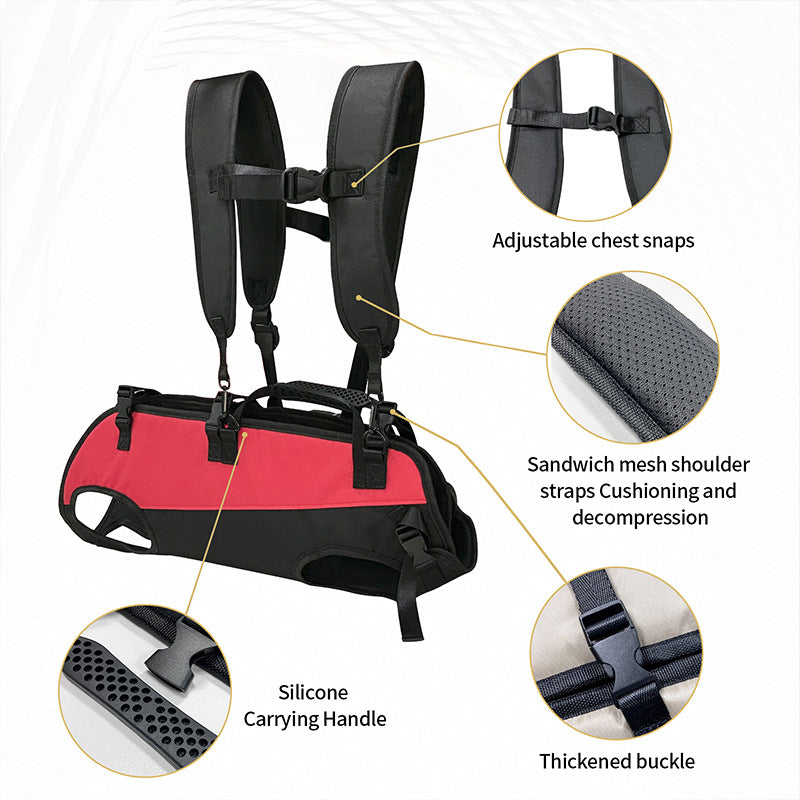 Multifunctional Outdoor Pet Backpack for Airborne and Walking Use