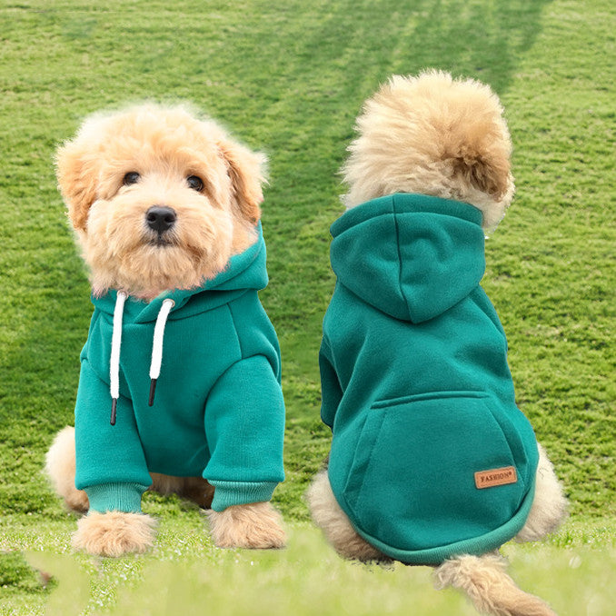 Simple Hooded Fashion Sweater for Dogs