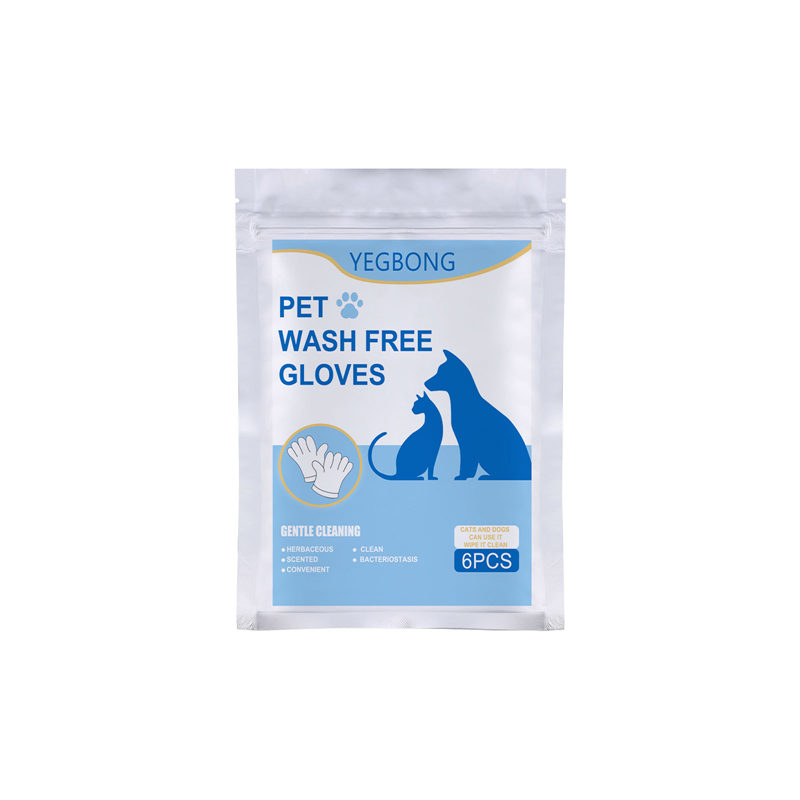 No-Bath Cat Grooming Non-Woven Gloves